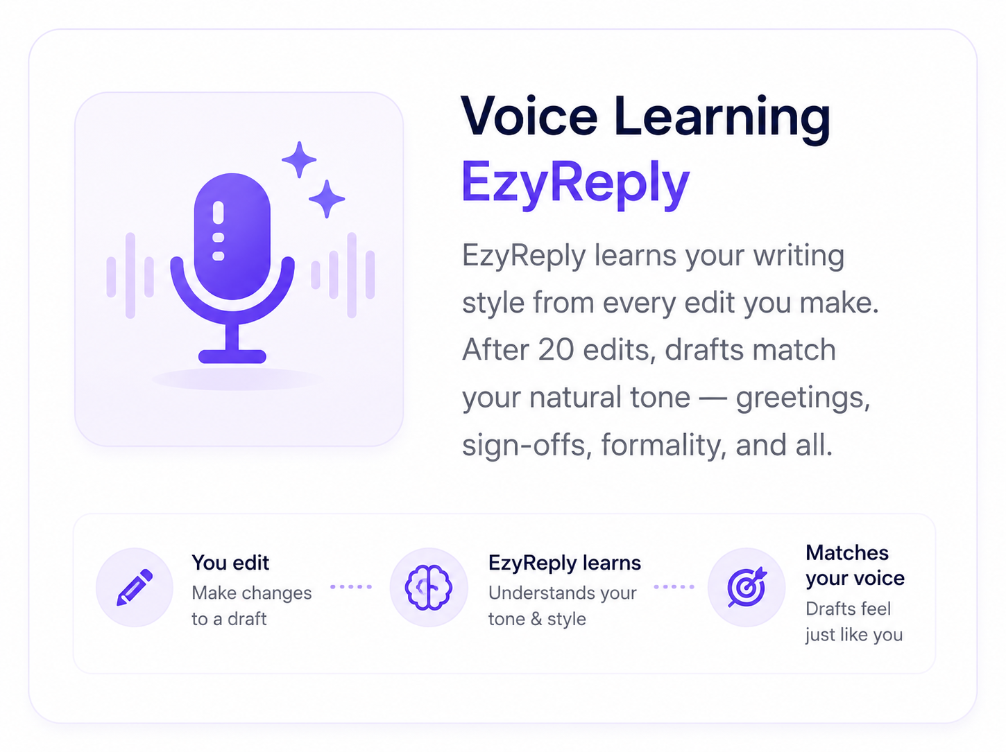 Voice learning interface
